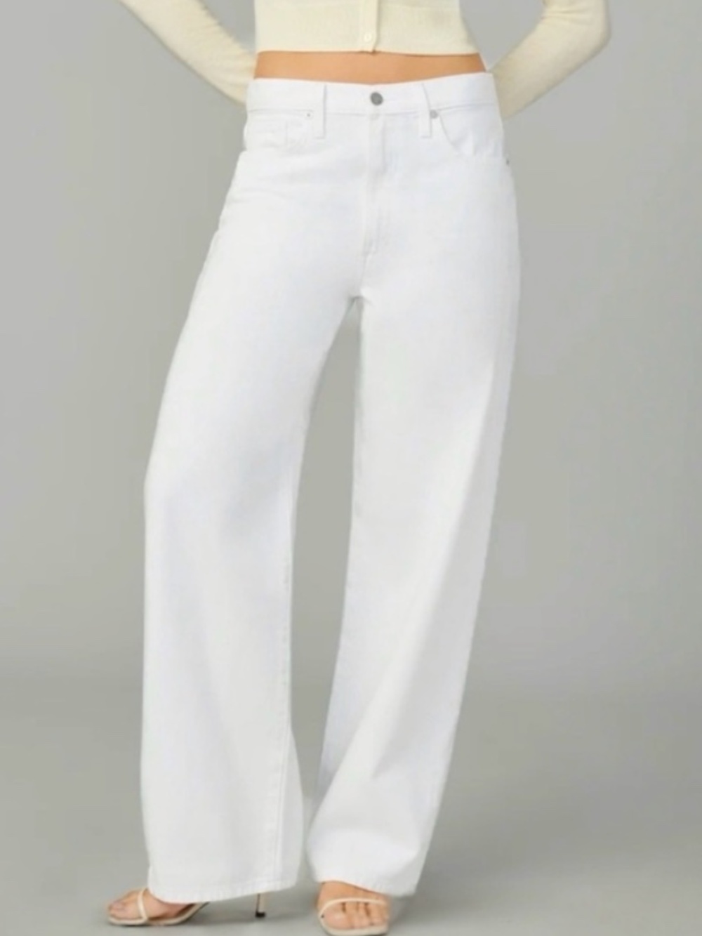 Joe’s Jeans The Ryan Low Slung Baggy White Jeans NWT